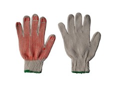 OH-Găng tay len chấm hạt nhựa PVC (60g)